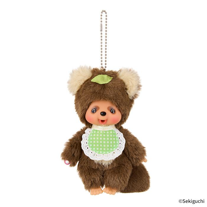 Monchhichi|Mascot Holder /Plush Keychain|H16.5×W8.5×D5.5cm approx.