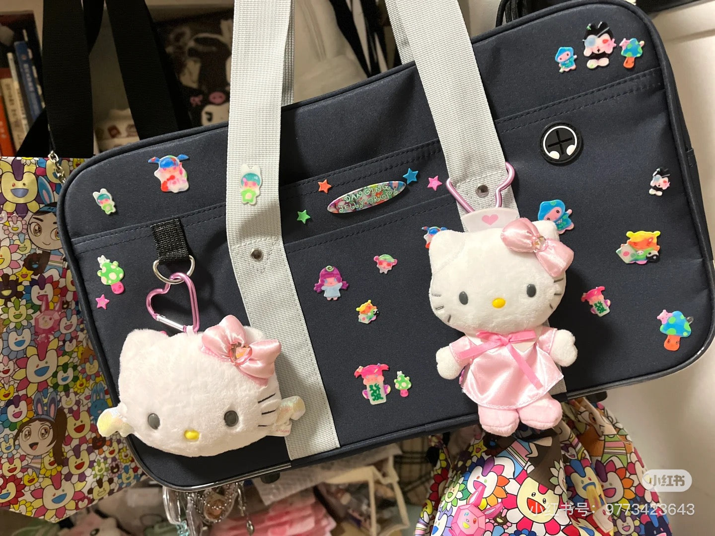 HelloKitty|Sanrio Nurse Mascot Holder /Plush Keychain|120×85×65mm approx.