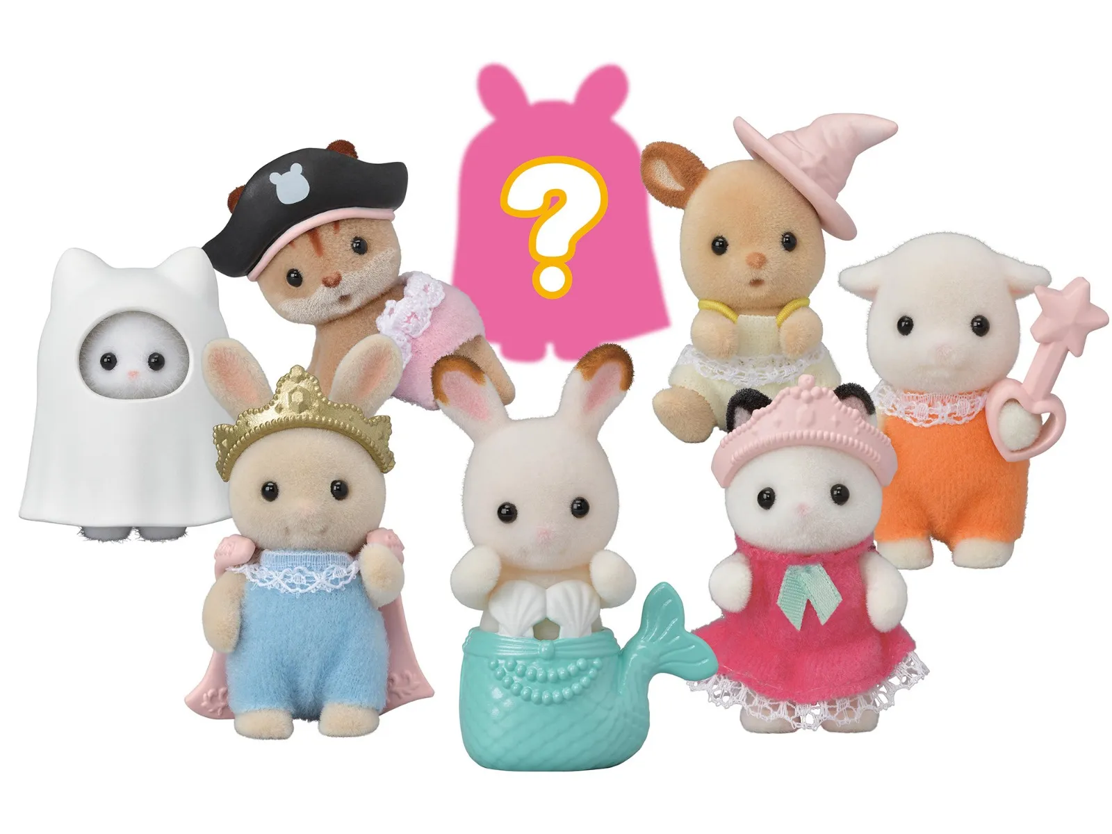 SylvanianFamilies|Baby Costume Series-5544/All 8 types|1pcs
