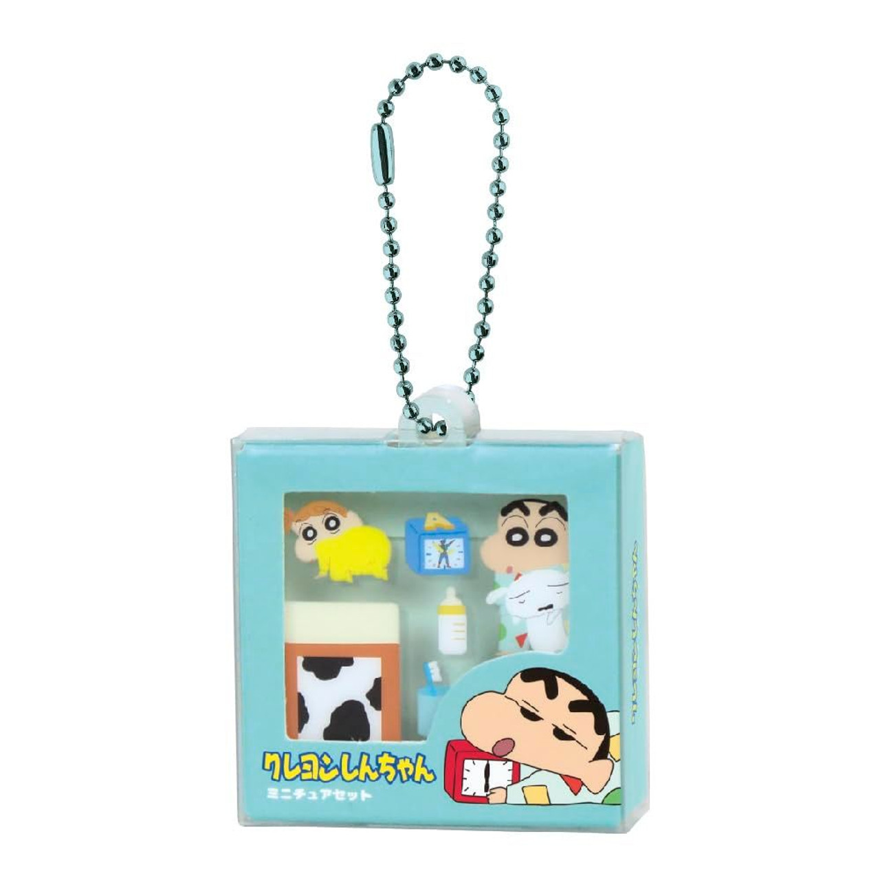 Crayon shin-chan|Package Style Miniature Keychain|2.3 x 5.3 x 6.3cm approx.