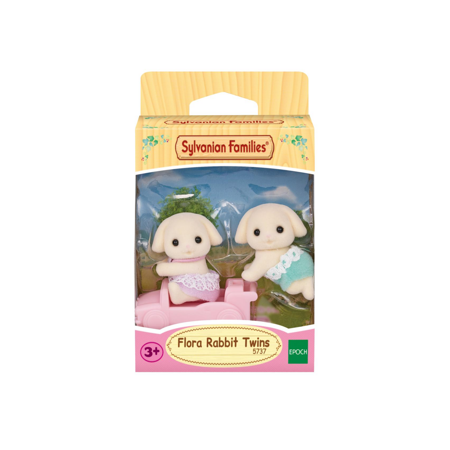 SylvanianFamilies|Flora Rabbit Twins-5737