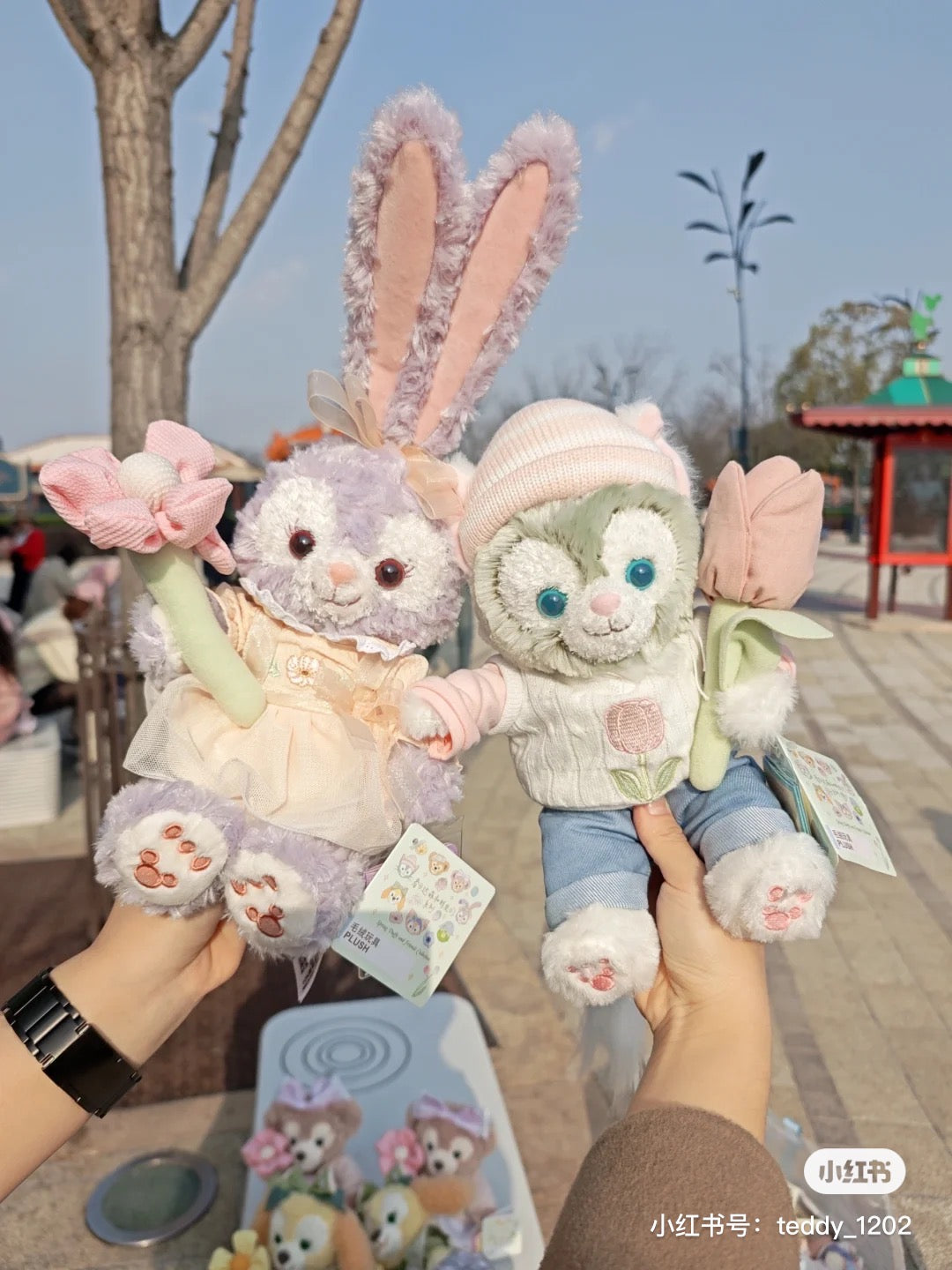 Disney SH|春日达菲和朋友们系列花花玩偶/公仔|ss号