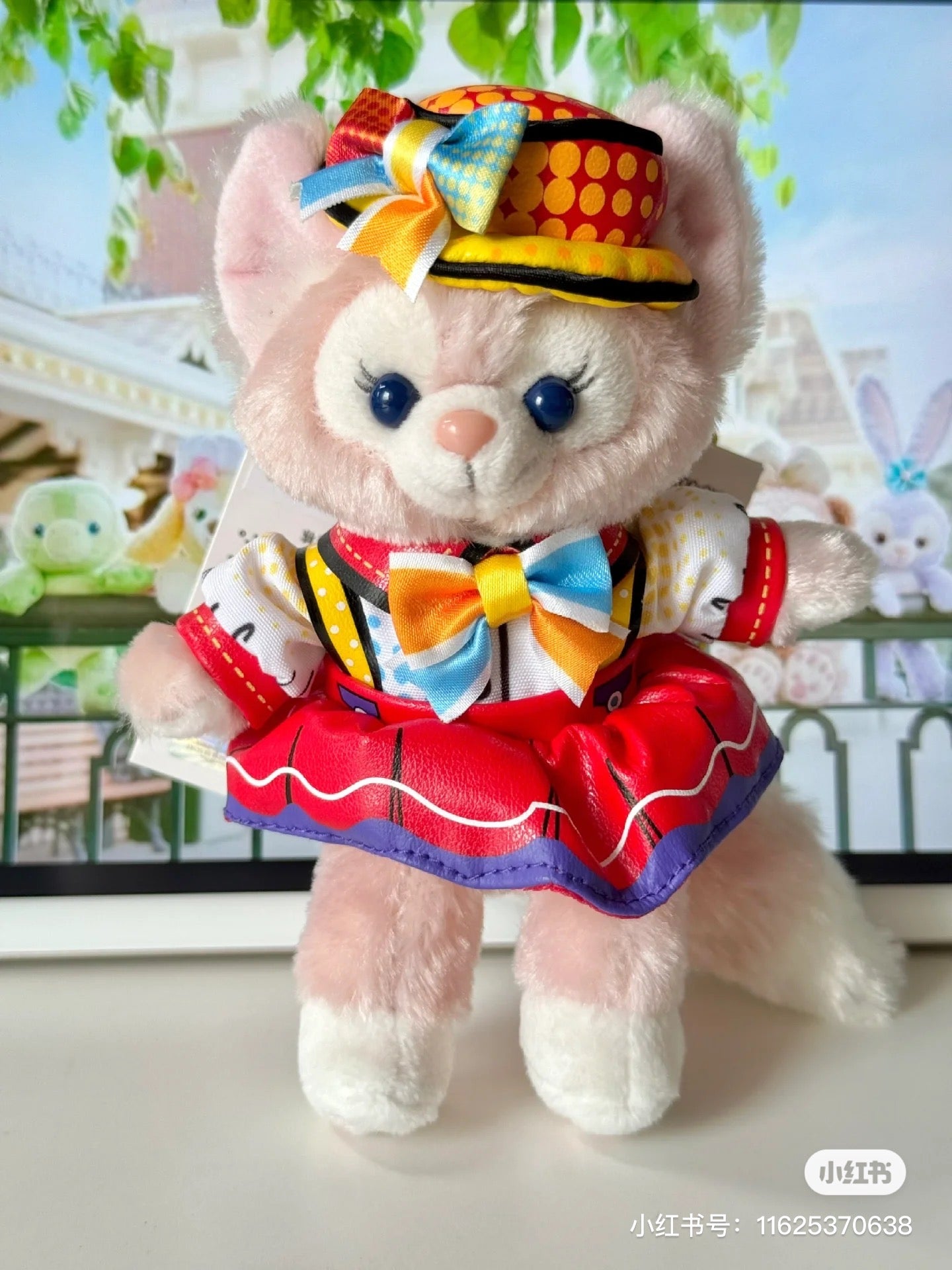 Disney SH|小皮裙彩色庆典贝儿挂件