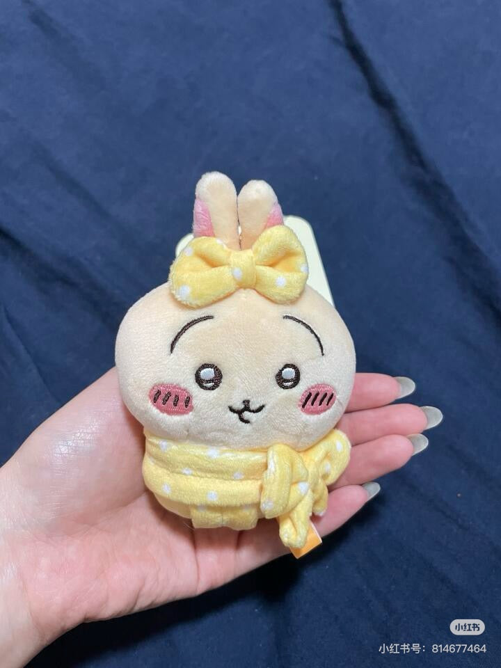 Chiikawa 吉伊卡哇|Plush Keychain襁褓系列毛绒玩偶挂件/包挂|约H110 x W70m x D50mm