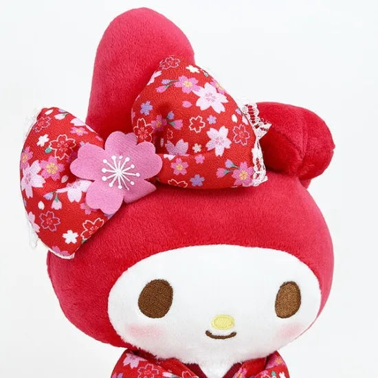 Sanrio|Sakura Kimono Plush Dolls/Plush Toy (S)|15×9×19cm approx.