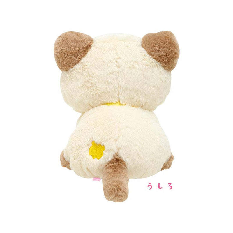 Rilakkuma轻松熊|泡汤/泡温泉系列趴趴玩偶/公仔/小肉爪|约180 x 180 x 210 mm