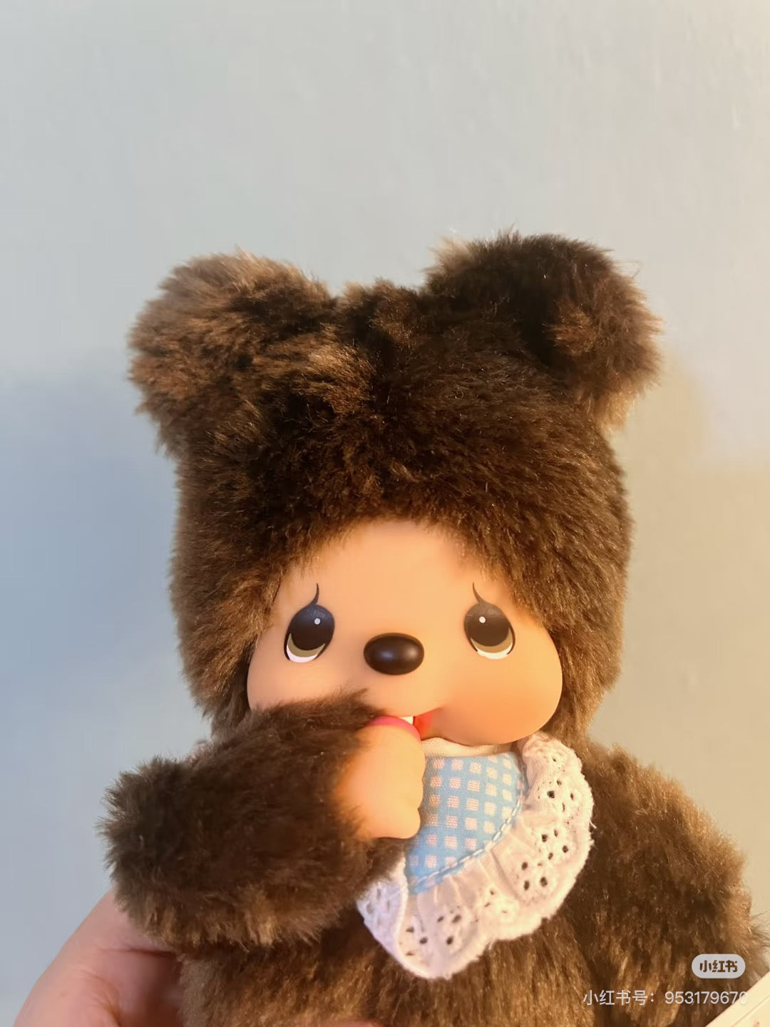 Monchhichi|Friends Kuma Plush Dolls/Plush Toy|H20×W13×D7.5cm approx.
