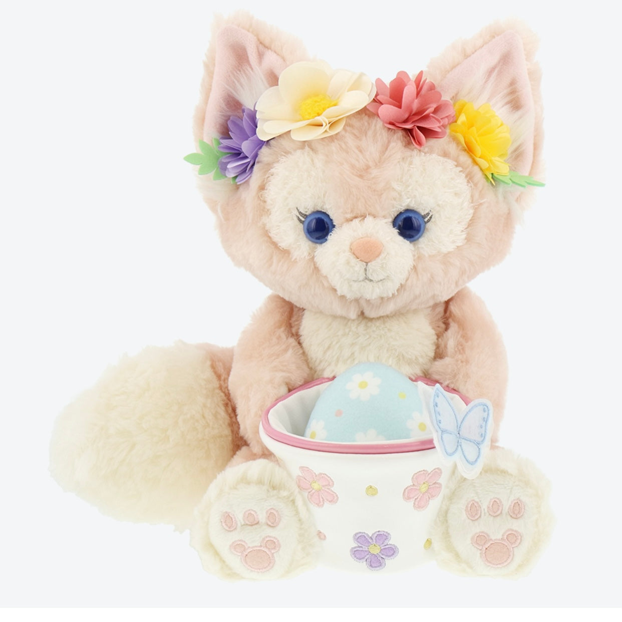 Disney迪士尼|2024东迪春日复活节限定抱彩蛋玲娜贝儿公仔/玩偶|高约23cm