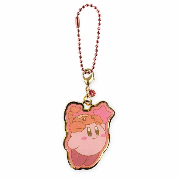 Kirby|限定星之卡比12星座系列钻坠挂件/挂链|H38 x W40 x D2mm