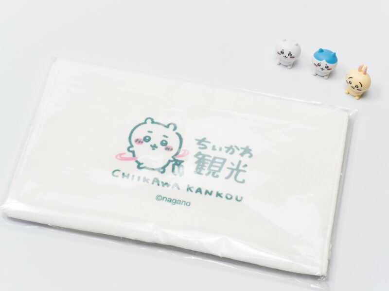 Chiikawa 吉伊卡哇|旅行观光系列吸水大毛巾|約H340×W800mm