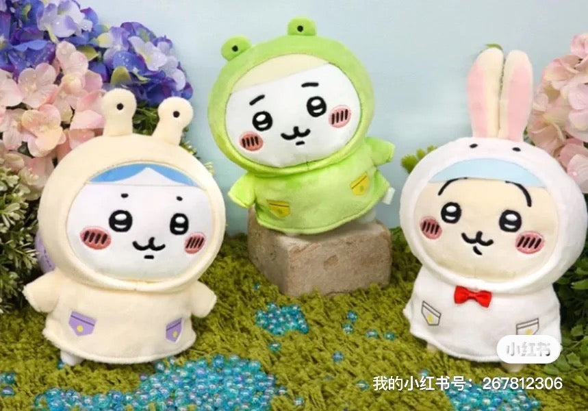 Chiikawa 吉伊卡哇|雨衣系列挂件/还有防水小帽檐|约H130 x W90 x D100mm