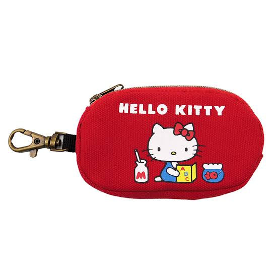 Hello kitty凯蒂猫|50周年kitty换装系列钥匙包/零钱包挂件|约6.5cm×2cm×15cm