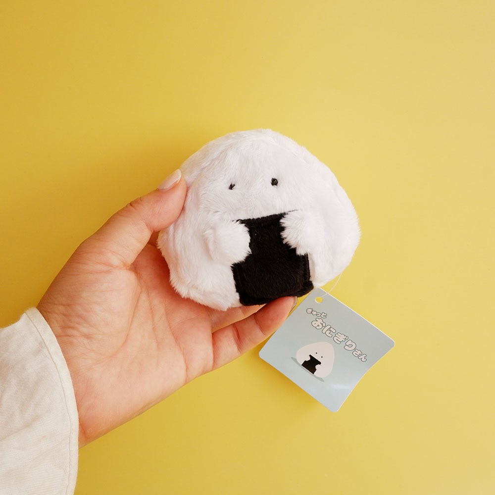 Gyutto Onigiri|超可爱寿司饭团毛绒小玩偶/手玉|约W95 x D55 x H90mm