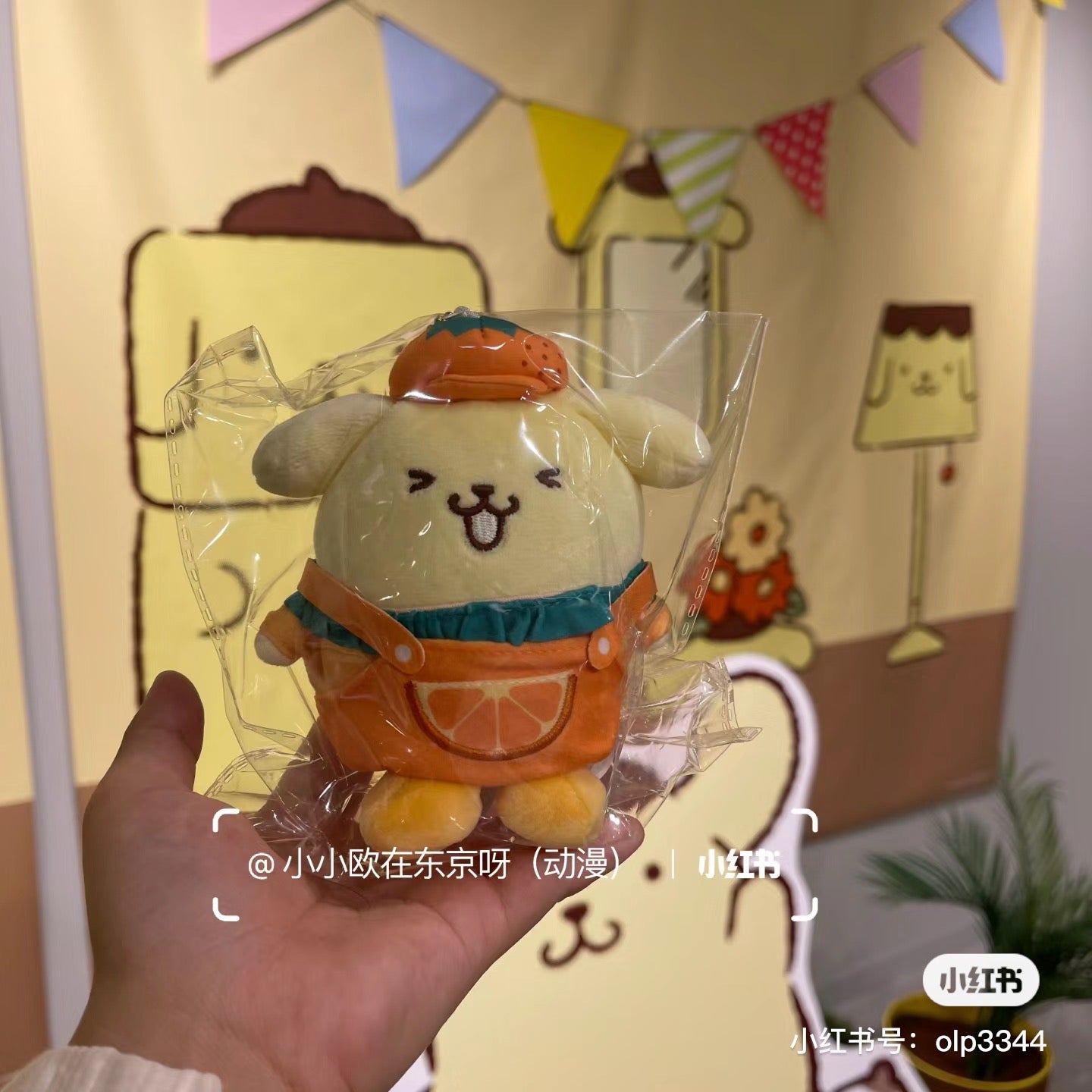 Sanrio三丽鸥|展会限定Pum Pum Purin布丁狗展会水果系列