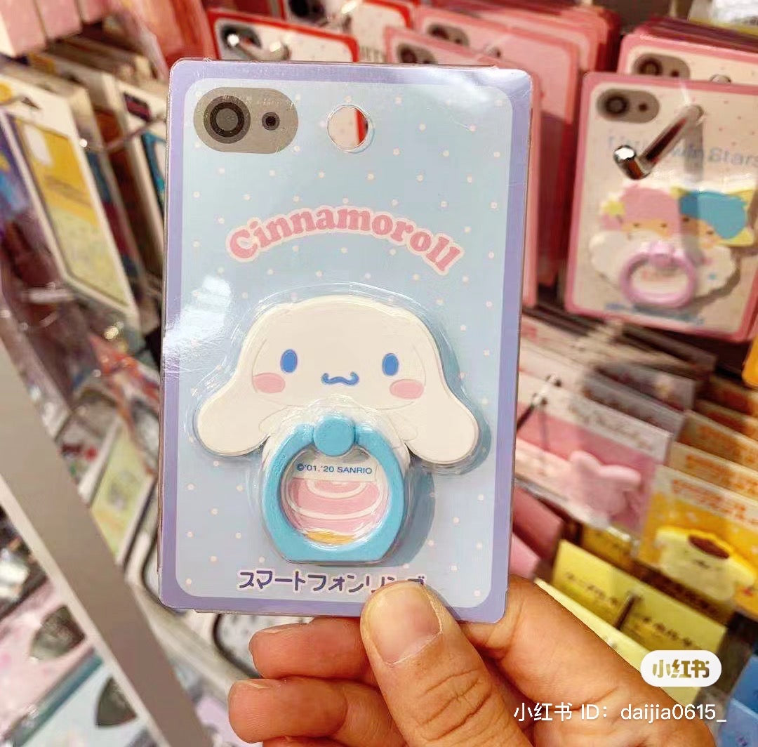 Sanrio|Character Smartphone Ring|4.5×0.5×7cm approx.