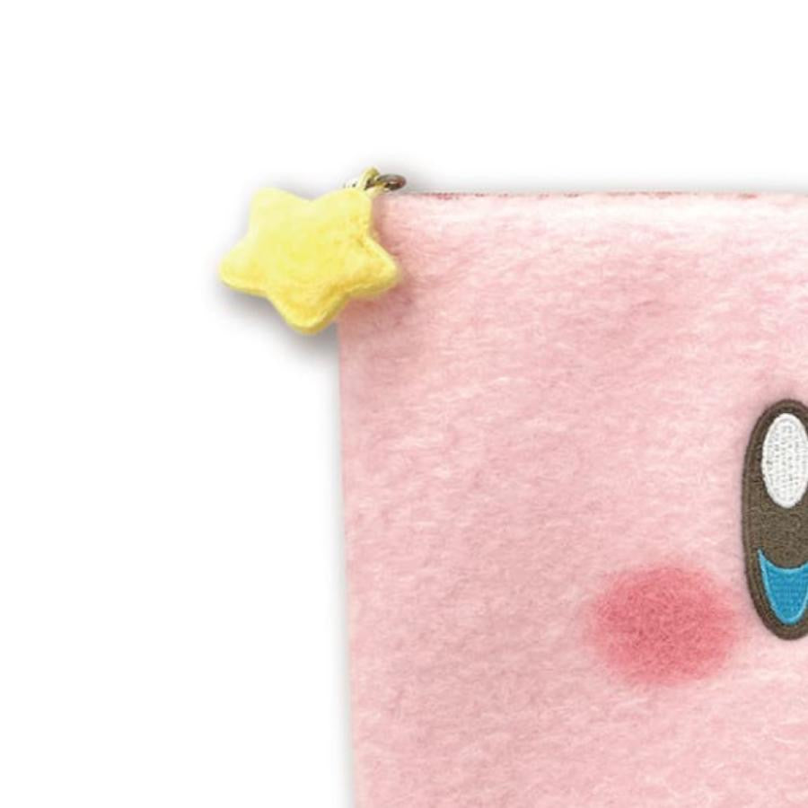 Kirby|毛茸茸可爱化妆包|約幅19×奥行3.5×高さ13.2cm