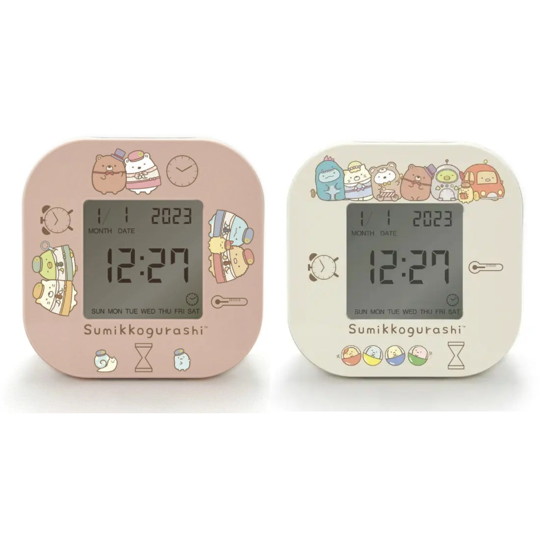 Sumikko gurashi角落生物|多功能电子计时器|约76×76×38mm