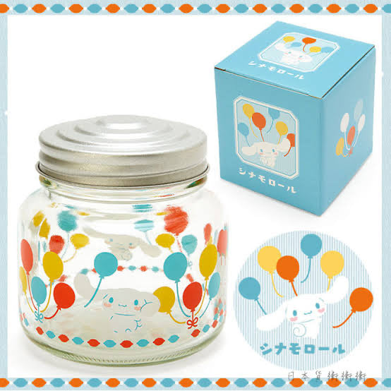 Sanrio|玉桂狗/大耳狗玻璃收纳罐/储存罐|320ml
