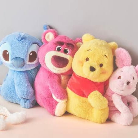 Disney|超会撒娇歪头毛茸茸噗噗公仔/玩偶|约32 × 20 × 19cm