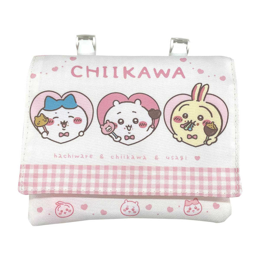 Chiikawa 吉伊卡哇|可爱收纳包/小挎包/边夹包|约17 x 15.4 x 2.1cm
