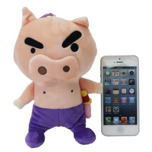 Crayon shin-chan蜡笔小新|可爱角色毛绒玩偶零钱包/收纳袋|全长约220(mm)