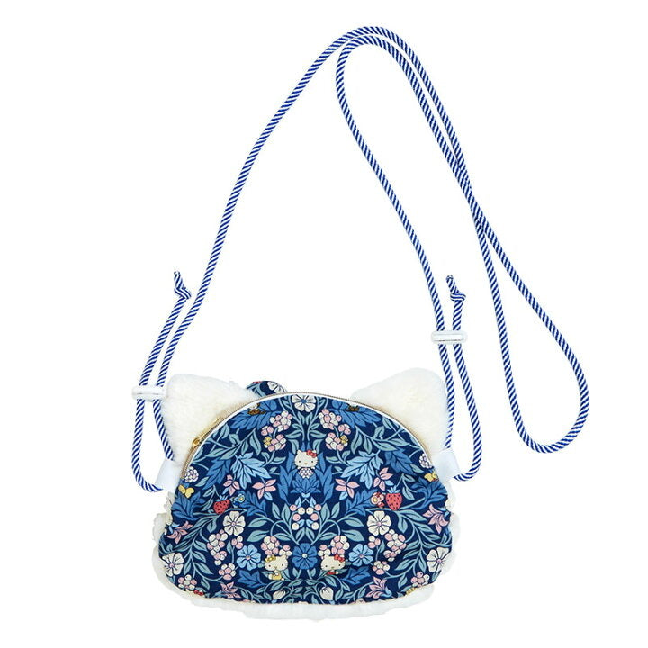 Hello kitty|Liberty Fabrics Plush Sacoche|20×4×16cm approx.