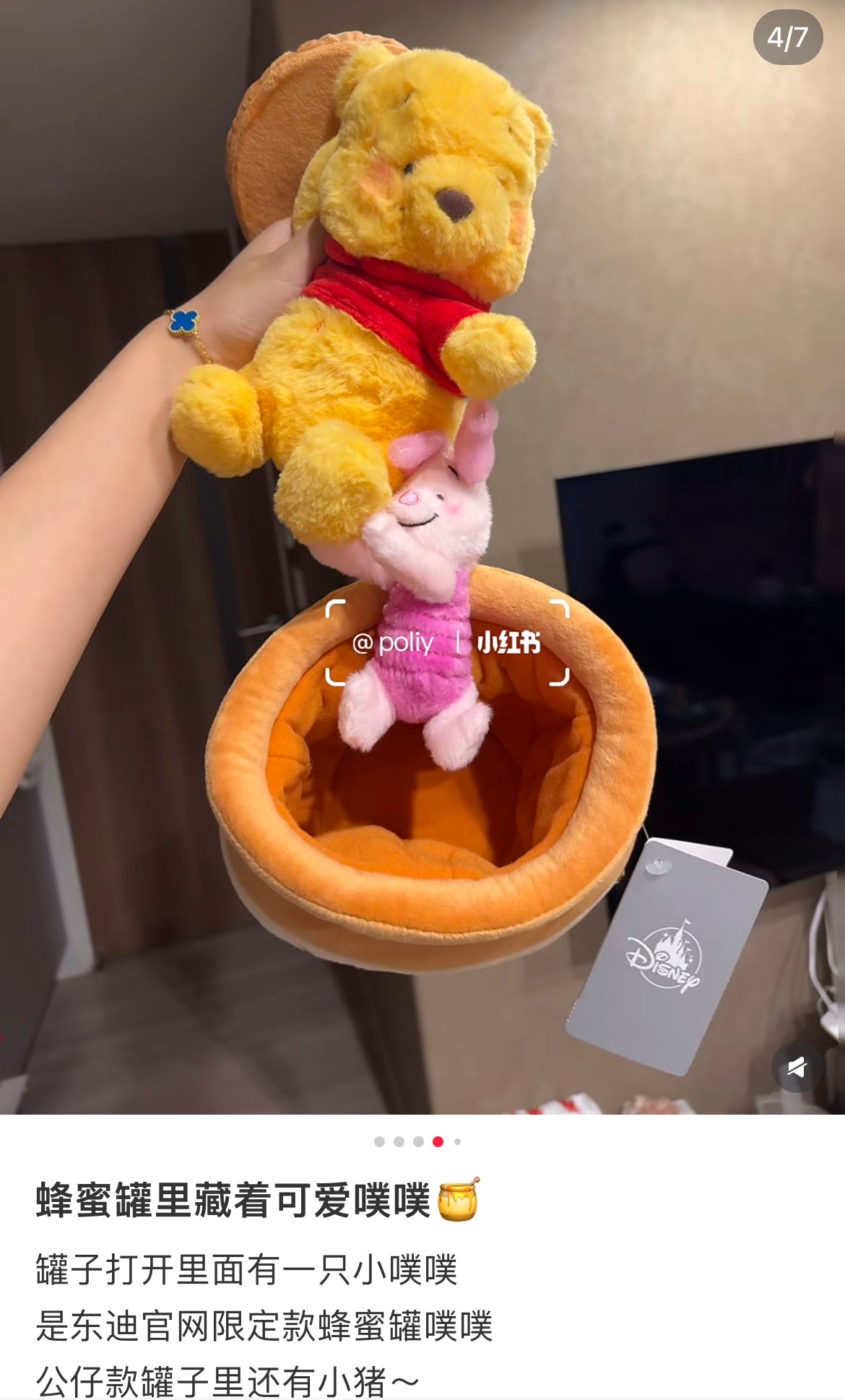 Disney|HONEY DAY 2025 Plush Dolls/Plush Toy| 50 x 20 x 20cm deep approx.