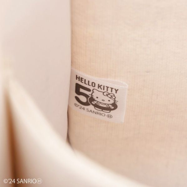 Hello kitty凯蒂猫|50周年限定kitty多口袋多功能厚质感托特包|约縦18.5?横28?マチ15cm