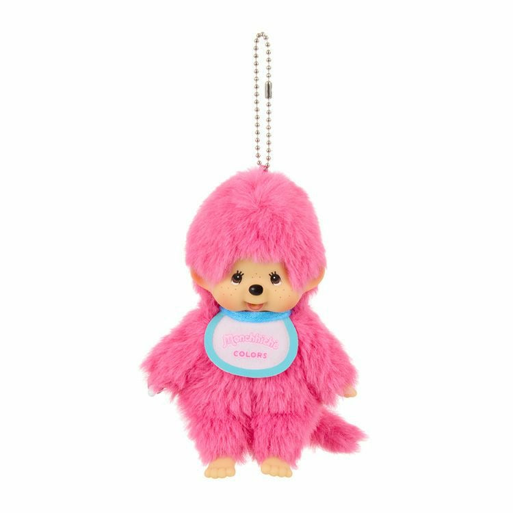 Monchhichi|Colors Mascot Holder /Plush Keychain|H13.5 x W8.5 x D5.5 cm approx.