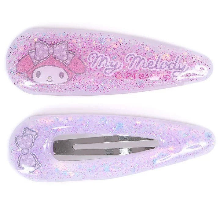 Sanrio|Hair Pin 2pcs Set| 5.2×0.6×1.7cm approx.