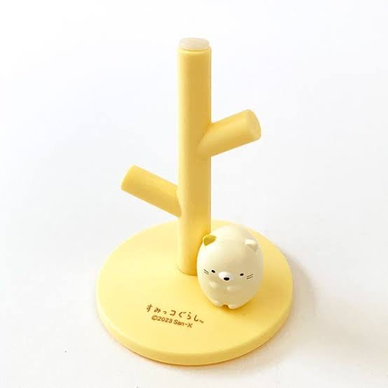 Sumikko gurashi角落生物|可爱角色小漱口杯架?漱口杯/也可做小型首饰架/桌面摆件/沥干防止细菌滋生|约H7.7×W6×D6cm