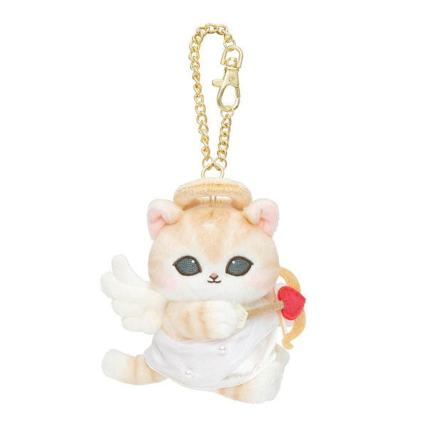Mofusand|Cupid & Angel Cat Mascot Holder /Plush Keychain|
115×75×115mm approx