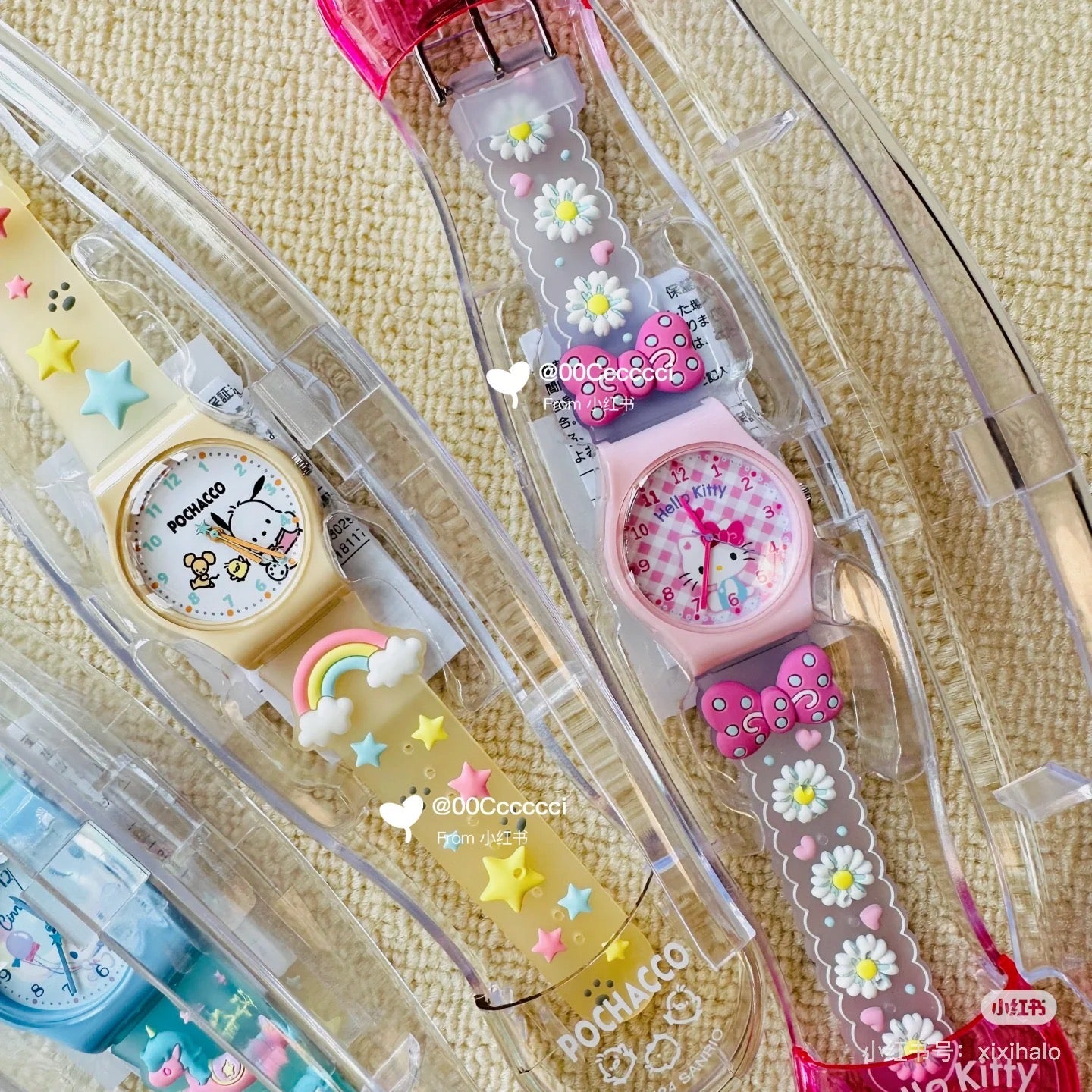 Sanrio| Rubber Watch|3.3×1×4cm approx.