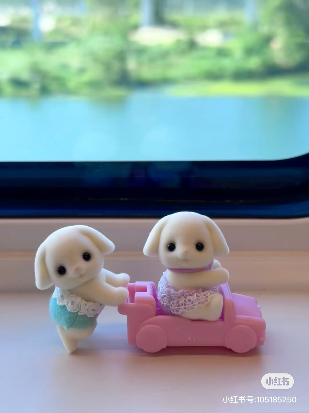 SylvanianFamilies|Flora Rabbit Twins-5737