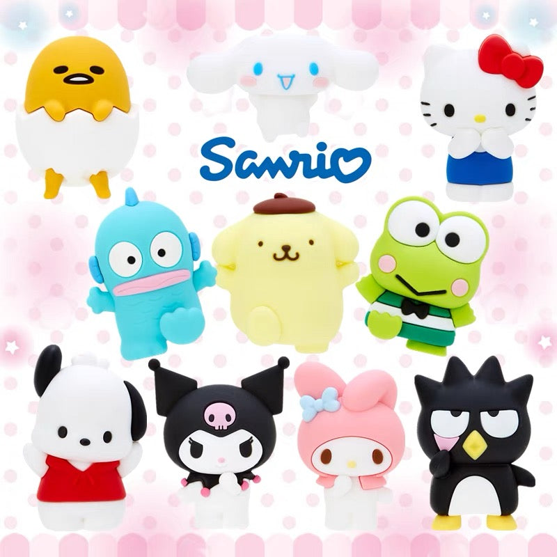 Sanrio|Mascot Magnet| 4.3×2.5×5.3cm approx.