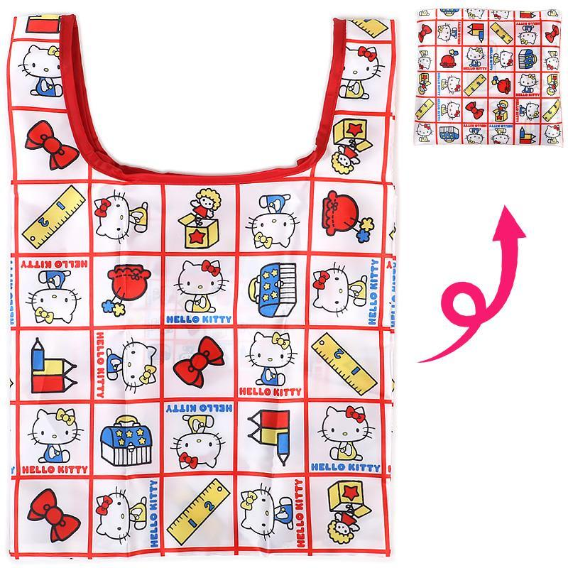 Sanrio|Mni Eco Bag with storage pouch|H420 x W270mm approx.