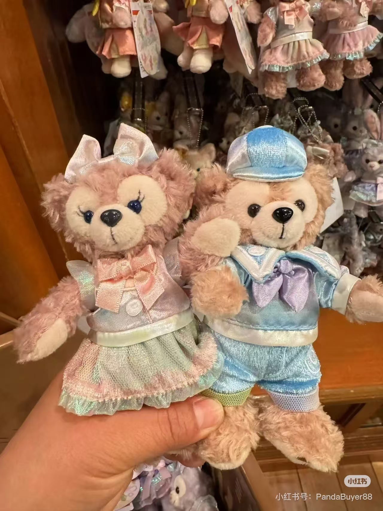 【limit 1】Disney|20 Duffyand Friends Mascot Holder /Plush Keychain