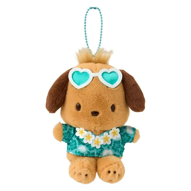 【limit 1】Sanrio|Endless Summer Vacation Mascot Holder /Plush Keychain|10.5×7×15cm approx.