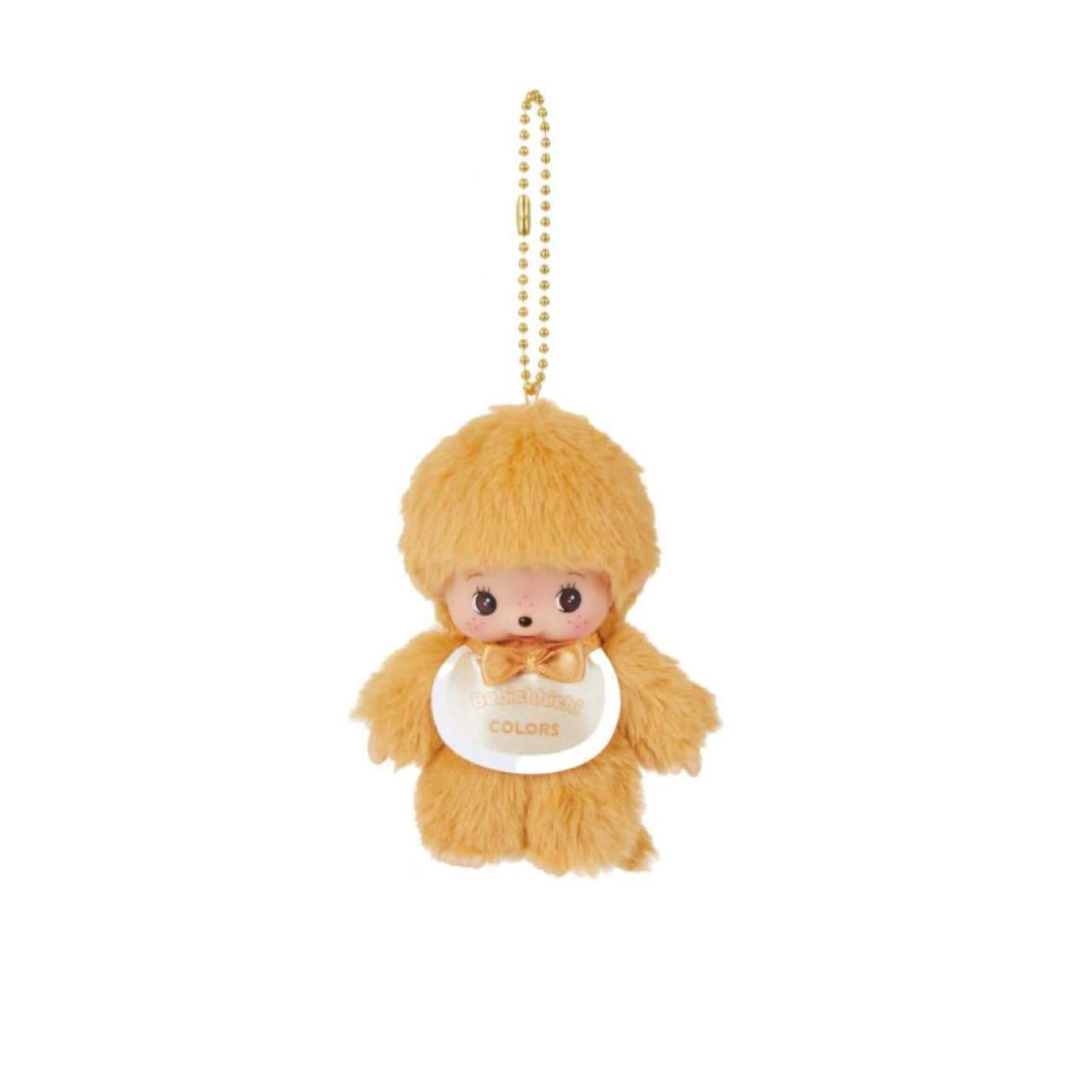 【limit 1】Monchhichi|Limited Edition colors gold Bebichhichi Mascot Holder /Plush Keychain