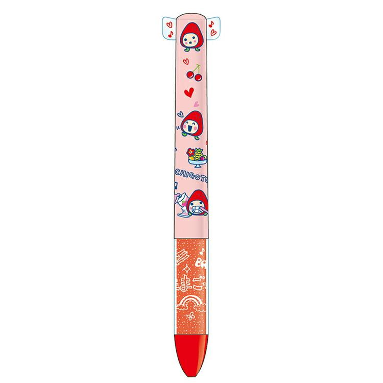 Tamagotchi|Two Color Mimi Pen/Black, Red|0.5mm approx.