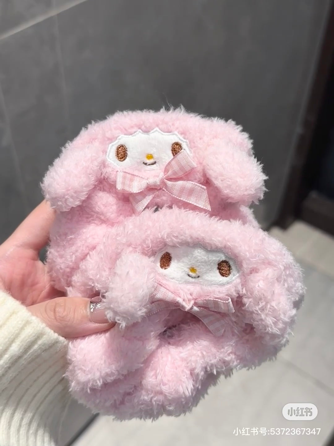 Sanrio|Face shaped Scrunchie|12×3.5×13cm approx.