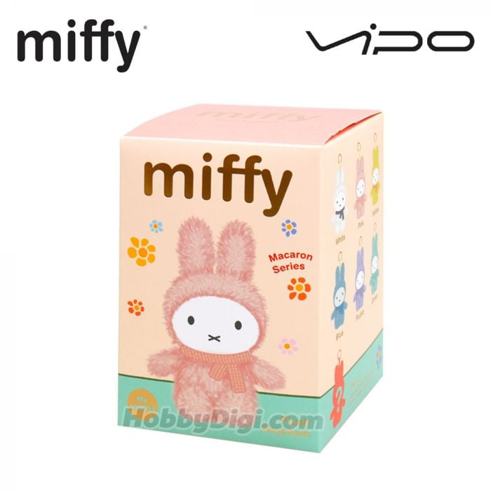 Miffy Macaron Plush Keychain Blind Box