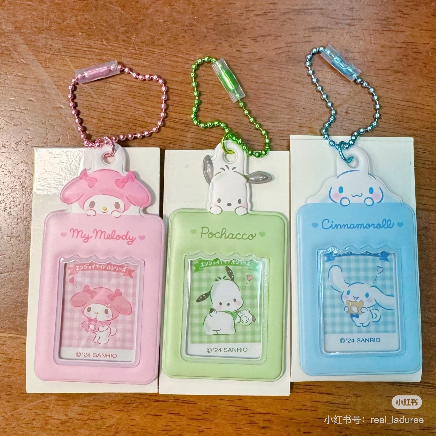 Sanrio|Surprise Mini Holder for Photobooth: Pink mystery bag/blind box/All 10 types|1pcs