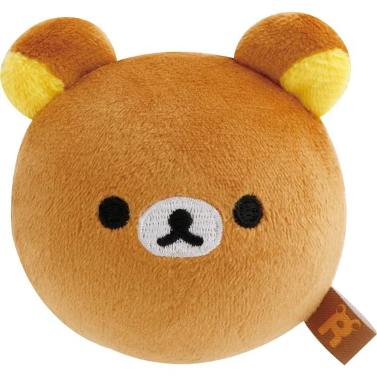 Rilakkuma|Round and Rolling Face Tenori Plush|SS/65×65×65mm approx.