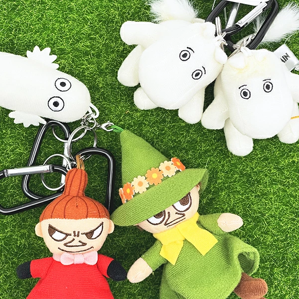 Moomin|Cinema Collection Carabiner Mascot Holder /Plush Keychain|50 x 70 x 60 mm approx.