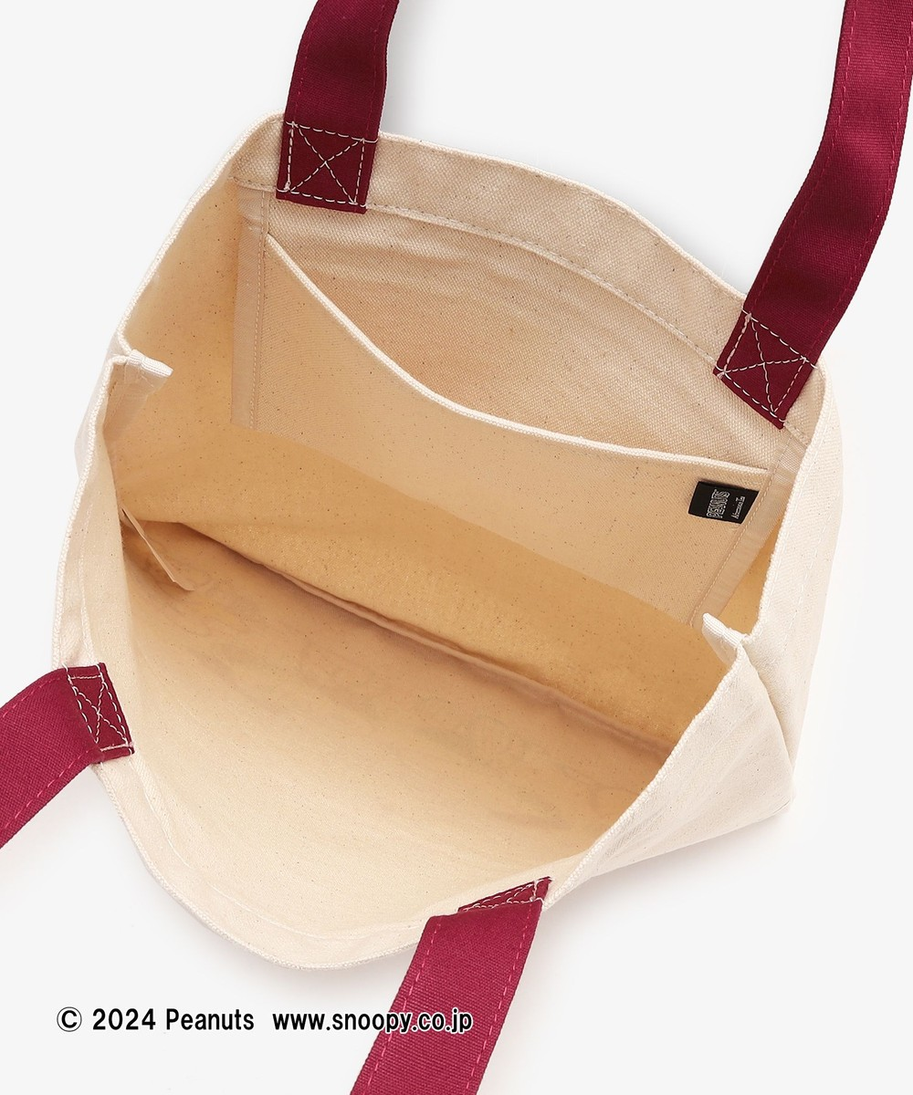 Snoopy史努比|PEANUTS x Afternoon Tea下午茶联名巴黎铁塔系列双面印花帆布包