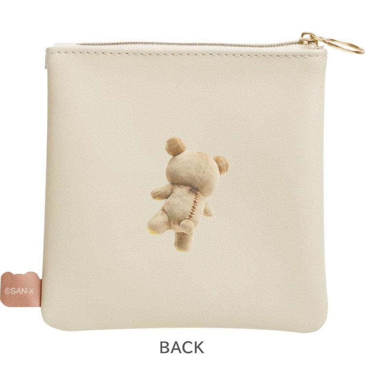 Rilakkuma|Photo Series Clear Flat Pouch|125×125mm approx.
