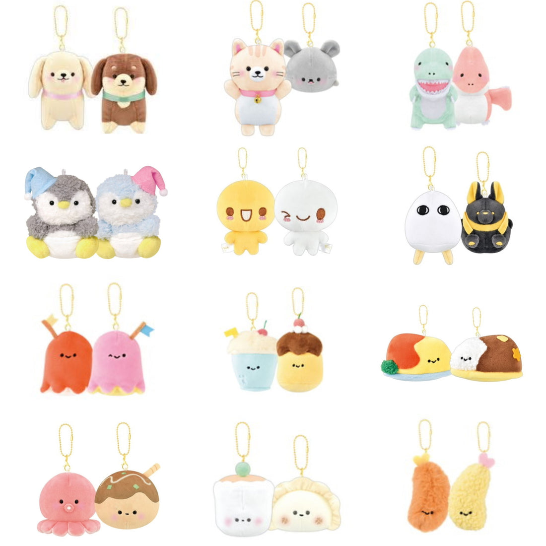 Nico Nui|Obakane Nico Nui Mascot Holder /Plush Keychain|W110 x H170 x D50mm approx.