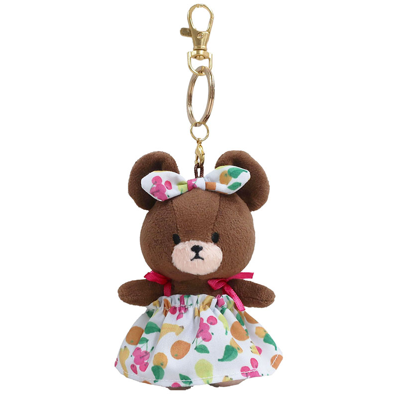 The bear’s school|Jackie Mascot Holder /Plush Keychain|11×7×4cm approx.