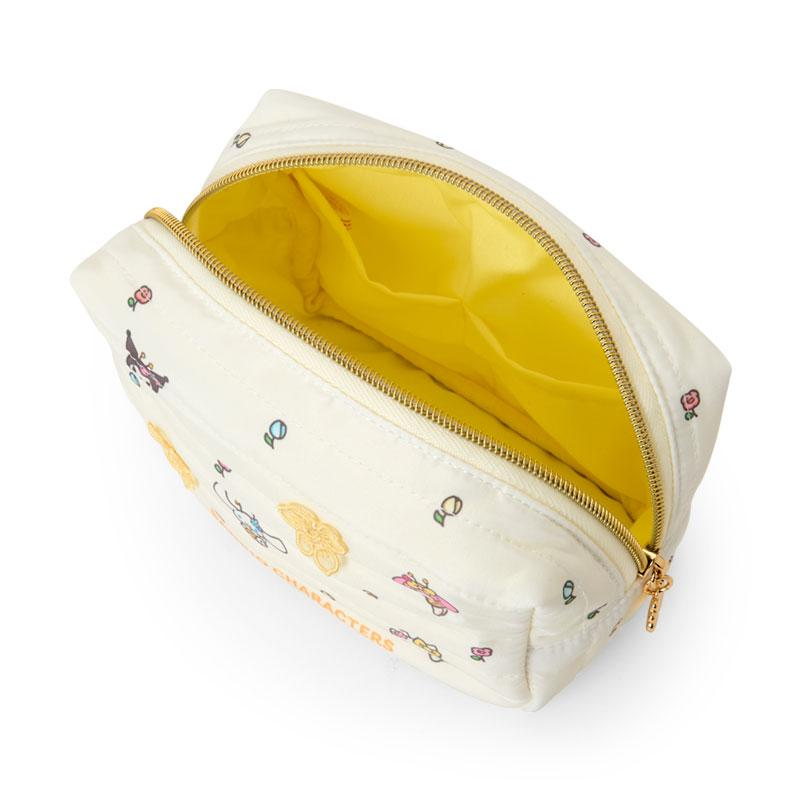 Sanrio|Flower-Loving Hachi pouch|16cm x 8cm x 11.5cm approx.